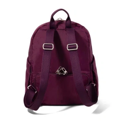 Baggallini Securtex® Anti-theft Getaway Backpack In Purple