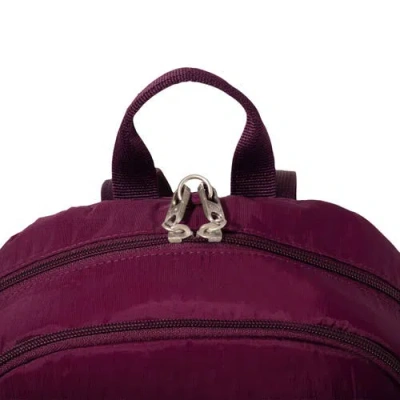 Baggallini Securtex® Anti-theft Getaway Backpack In Purple