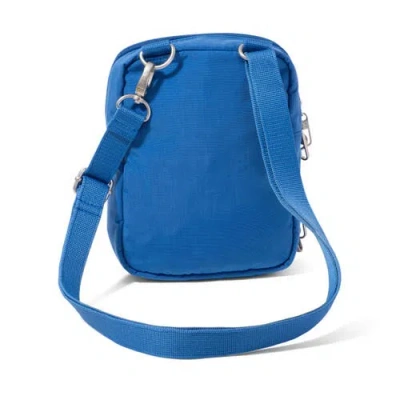 Baggallini Securtex Anti-theft Mini Everything Crossbody In Blue