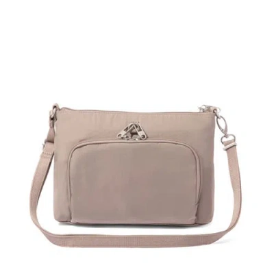 Baggallini Securtex® Anti-theft Keepsake Crossbody In Brown