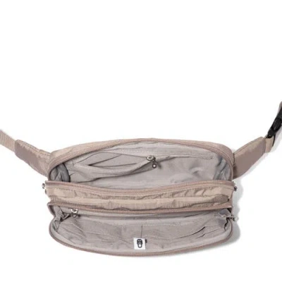 Baggallini Securtex Anti-theft Belt Bag Sling In Brown