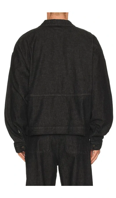 Essentials Work Jacket In Black