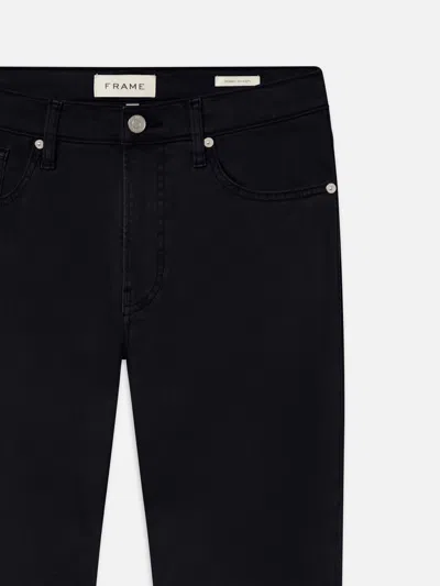 Frame Modern Straight Jeans In Black