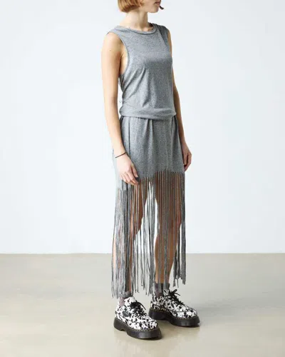 Dr. Martens Buzz 5-eye Dalmatian Hair On Leather Shoes In White