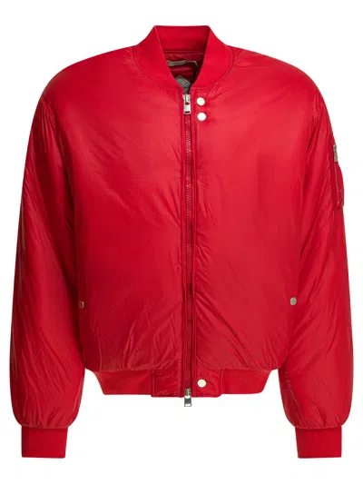 Nonnative Red Bomber Jacket In Red
