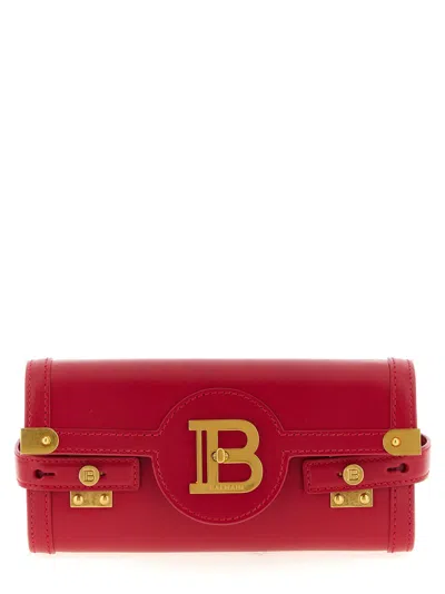 Balmain B Buzz 23 Chain Strap Clutch Bag In Pink