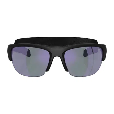 Prada Eyewear Rectangular Frame Sunglasses In Black
