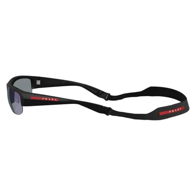 Prada Eyewear Rectangular Frame Sunglasses In Black