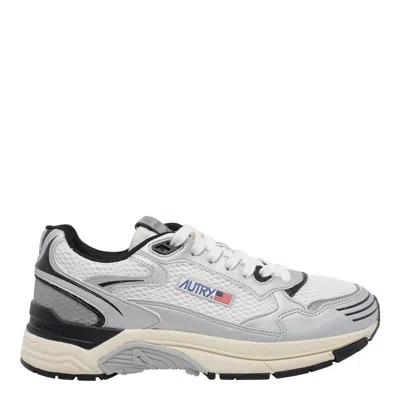 Autry Comfortable Mesh Sneakers With 3.5 Cm Sole Height For Men In Gray