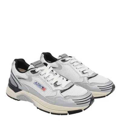 Autry Comfortable Mesh Sneakers With 3.5 Cm Sole Height For Men In Gray