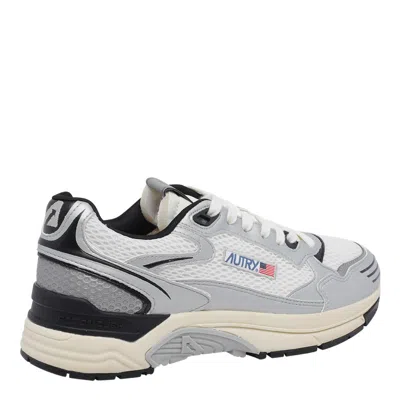 Autry Comfortable Mesh Sneakers With 3.5 Cm Sole Height For Men In Gray