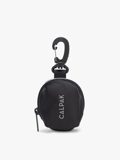 Calpak Fit Zip Bag Charm In Black