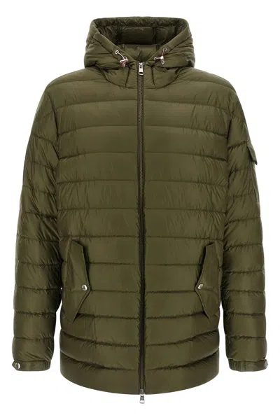 Moncler Mini Micro Ripstop Lined Coat With Adjustable Hood In Multi