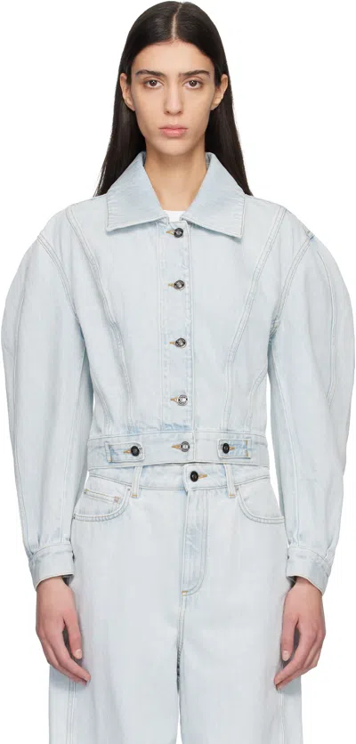 Givenchy Classic Collar Button-front Jacket With Back-to-front Effect