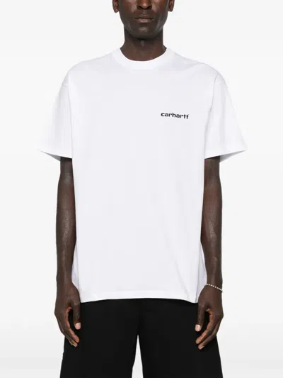 Carhartt Caps Oversized T-shirt In White