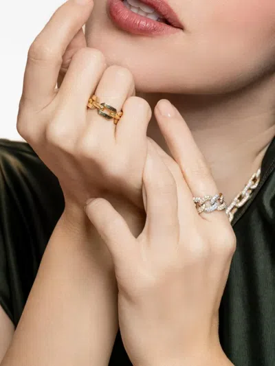 Shay Link Ring In Gold
