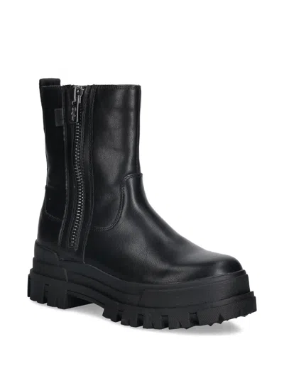 Buffalo Aspha Zip Lug-sole Boots In Multi