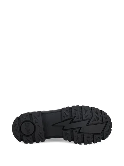 Buffalo Aspha Zip Lug-sole Boots In Multi