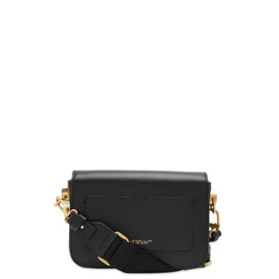 Off-white Small Black Blinder Shoulder Bag In Black