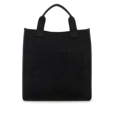 Maison Margiela Rectangular Shopping Bag Top Handles In Black