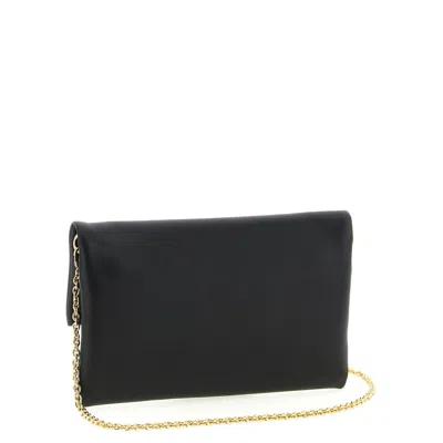 Fendi Valentino Garavani Vlogo Signature Velvet Slingback Pumps In Black