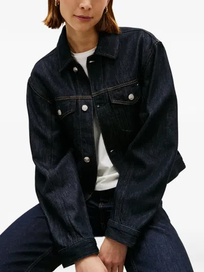Tommy Hilfiger Buttoned Jacket In Blue
