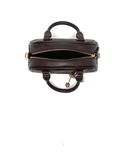 Chloé Mini Leather Multiple-charms Tote Bag In Pattern