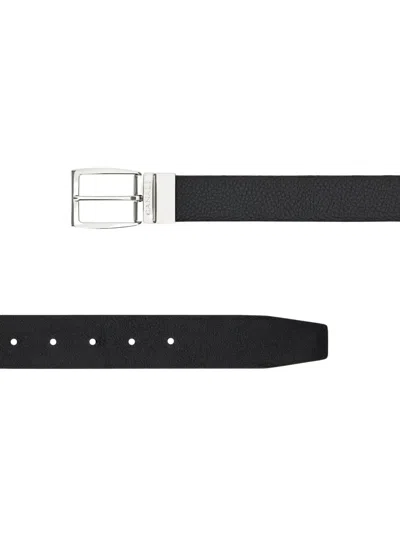 Canali Leather Belt In Brown