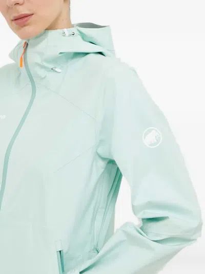 Mammut Logo-print Performance Jacket In Blue