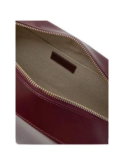 A.p.c. A. P.c. Mini Cowhide Bag For Women In Burgundy