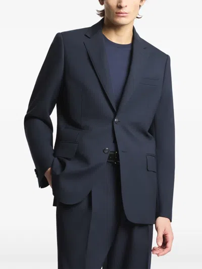 Fay Two-button Blazer Jacket In Blue