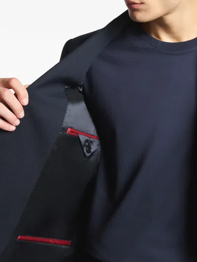 Fay Two-button Blazer Jacket In Blue