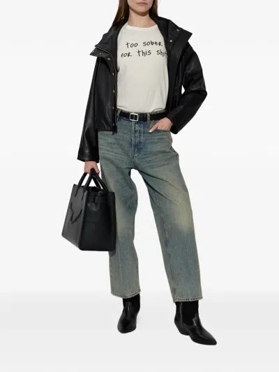 R13 Text-print T-shirt In Multi