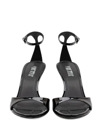 Paris Texas Lidia Sandal 90 Sandals In Black Patent Leather