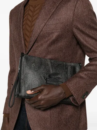 Etro Arnica Clutch Bag In Pattern
