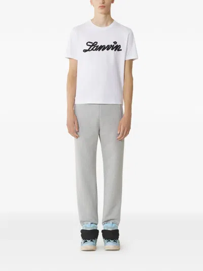 Lanvin Logo-print T-shirt In White