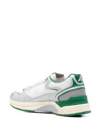 Autry Hyperway Low Sneakers Contrast Heel Design In Multi