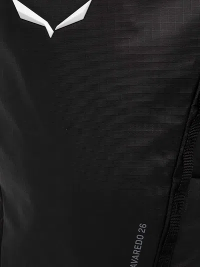 Salewa Logo Roll-top Backpack In Pattern