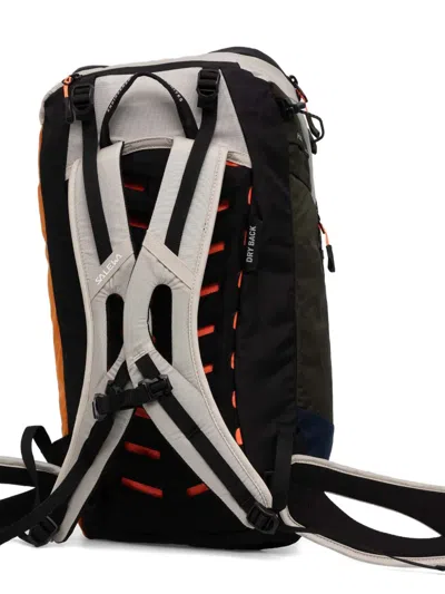 Salewa Puez Colour-block Backpack In White