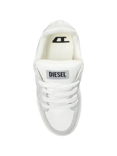 Diesel Round-toe Platform Sneakers In Multi