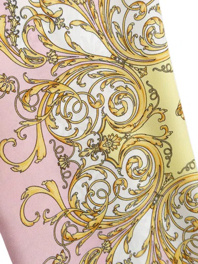 Versace Printed Trousers In Multi