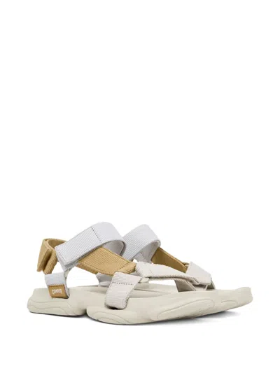 Camper Karst Strap Sandals In White