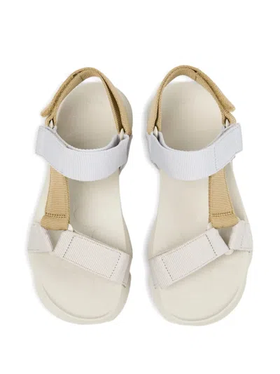 Camper Karst Strap Sandals In White