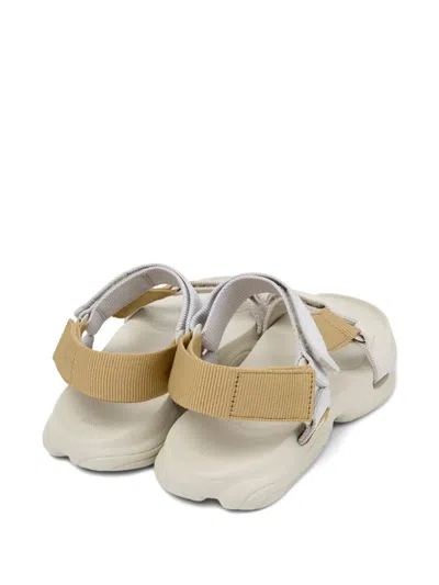Camper Karst Strap Sandals In White