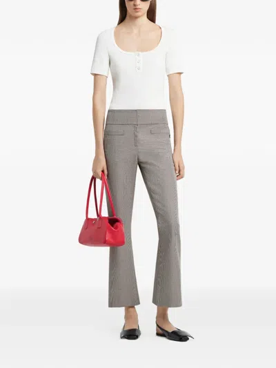 Courrèges Buttoned T-shirt In White