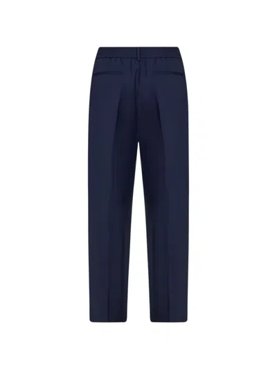 Pt Torino Elasticated Trousers In Black