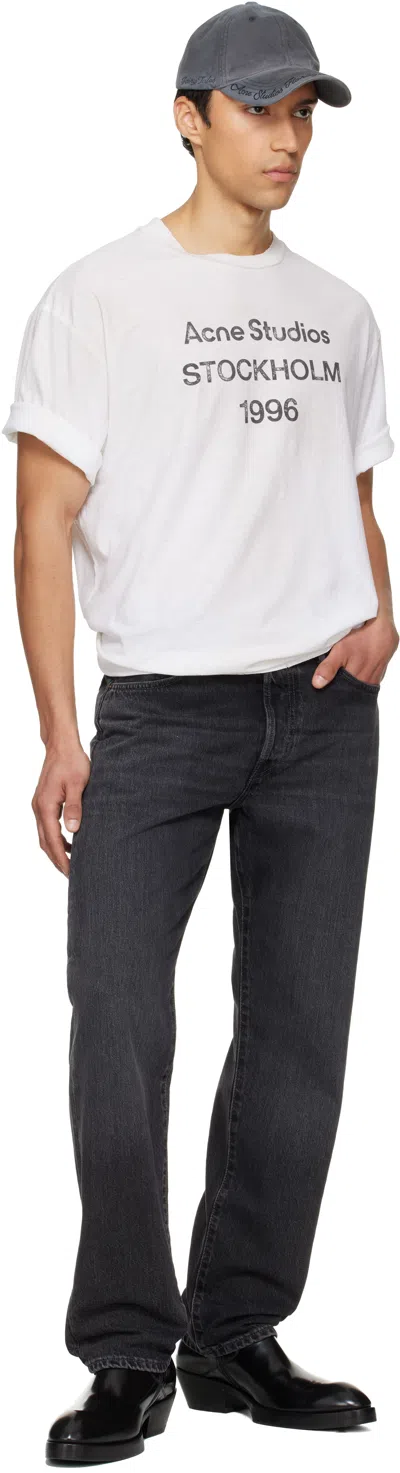 Acne Studios Black 1996 Jeans In Black