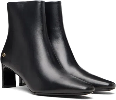 Anine Bing Jayden Square-toe Ankle Boots In Black
