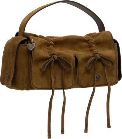 Acne Studios Brown Multipocket Bag In Brown