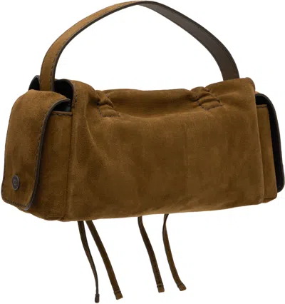 Acne Studios Brown Multipocket Bag In Brown